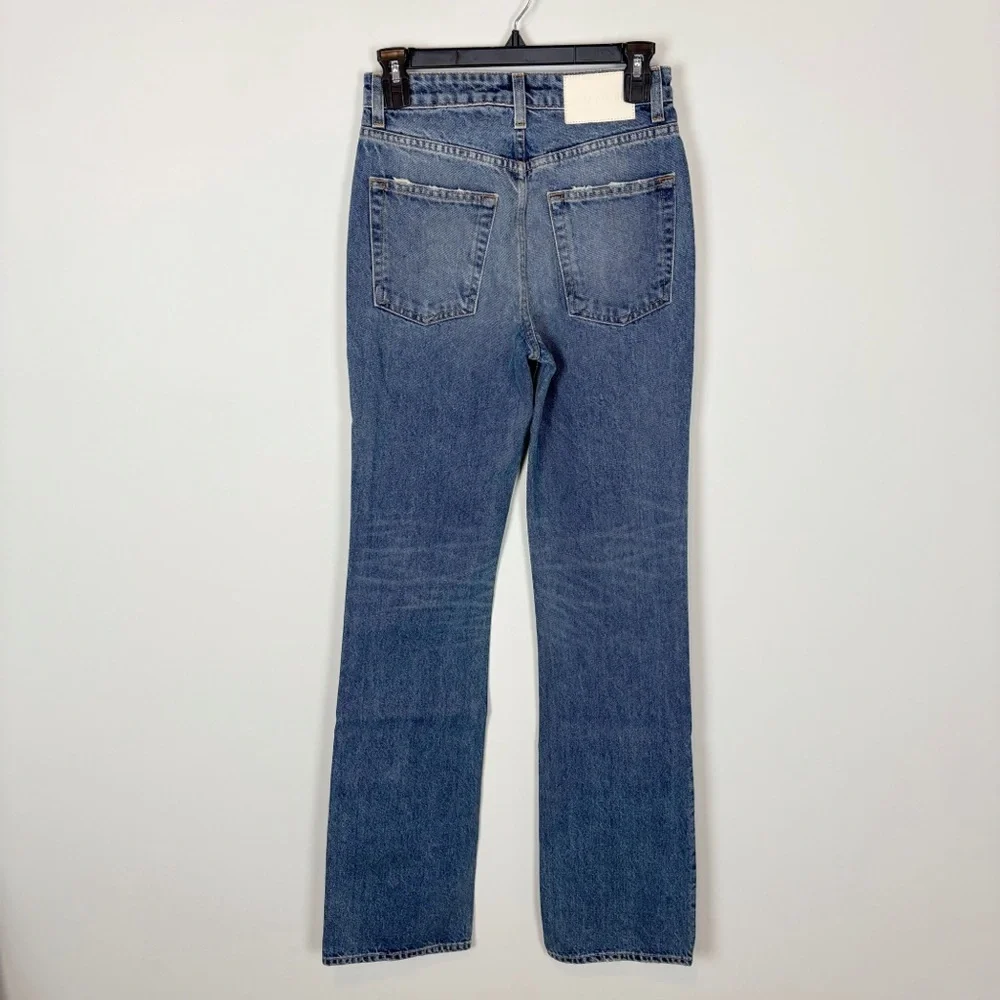 GRLFRND Melanie High Rise Boot Cut Jeans in Los Feliz Size 24 - Picture 6 of 14